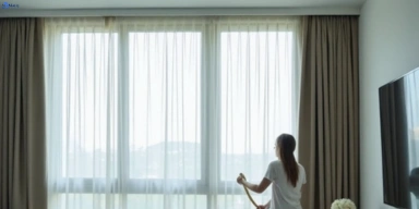 Delicate sheer drape cleaning concord-nsw Matty Curtain Cleaning