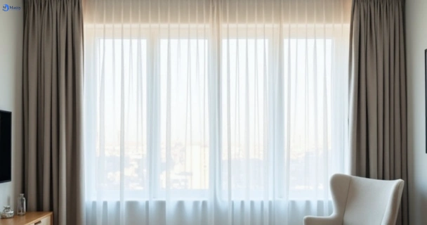 Restored vibrant drapes in concord-nsw QLD after Matty Curtain Cleaning
